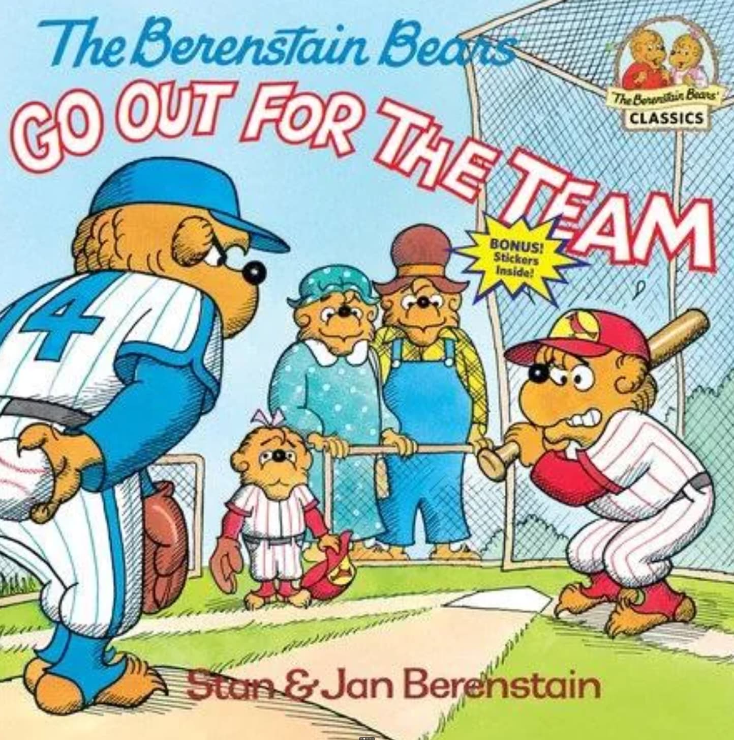 berenstain bears books - The Berenstain Bears The Berenstain Bears Classics Go Out For The Team Bonus! Stickers Inside! 4 Stan & Jan Berenstain